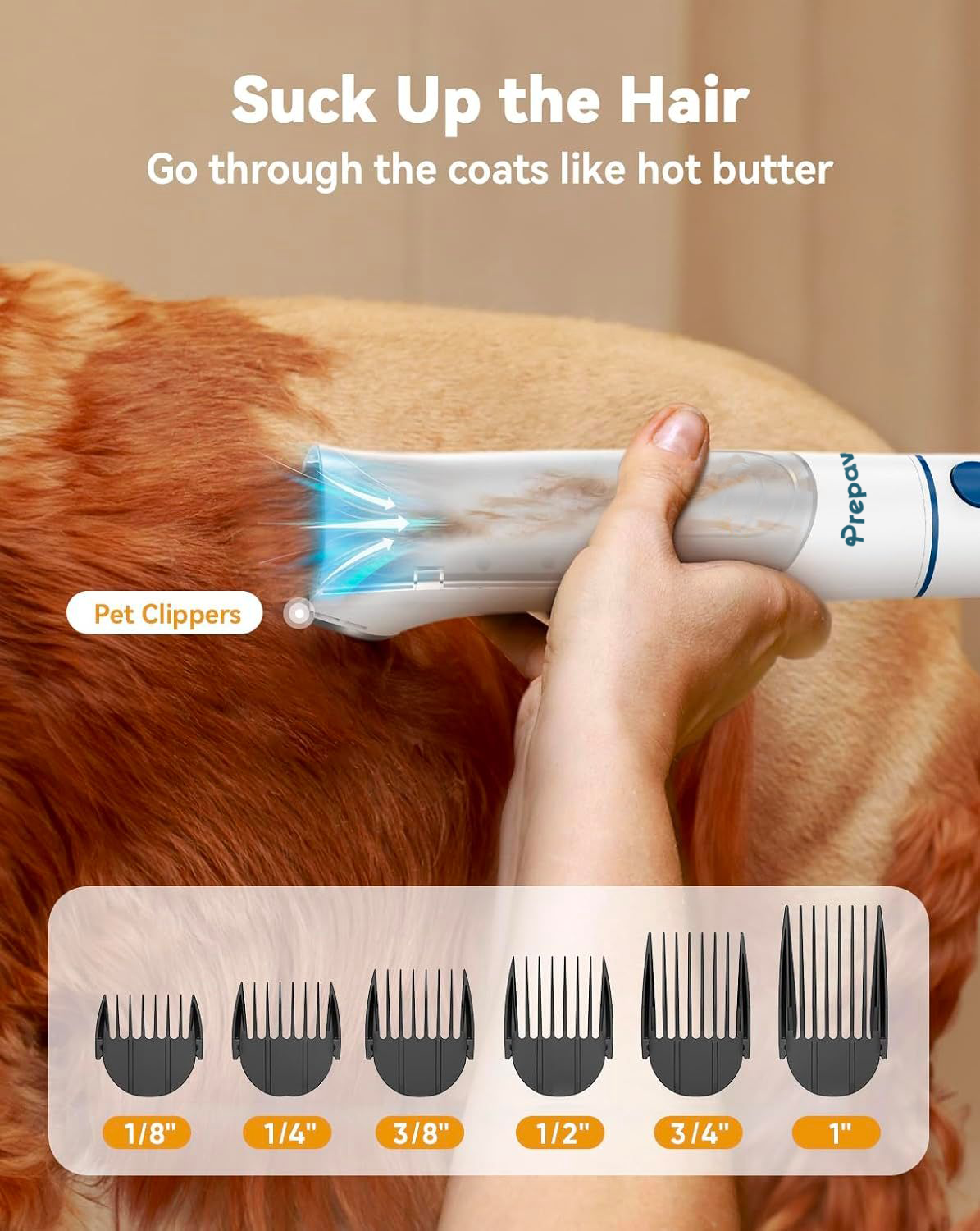 PrePaw Pet Grooming 10 in 1 Vacuum Kit- Ultra Max with Blower/Dryer